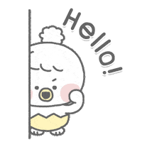 Animation Hello Sticker by Minto Inc.