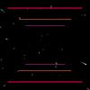 chiptune lightspeed starfield pico8 rasterbars GIF