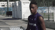 bouna sarr hello GIF by Olympique de Marseille