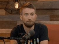 gavin free eyebrows GIF by Rooster Teeth