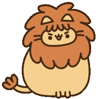 Cat Sticker by Pusheen
