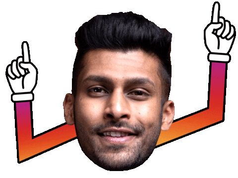 Shiva Manvi Sticker by BORN ON INSTAGRAM