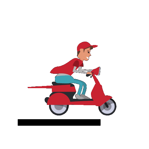 Delivery Entrega Sticker by Filipe Augusto