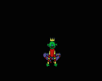 kabillion happy animation weird jump GIF