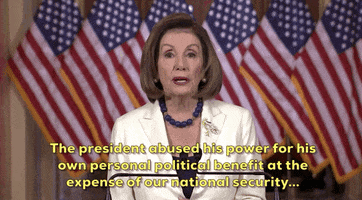 Nancy Pelosi Impeachment GIF by GIPHY News