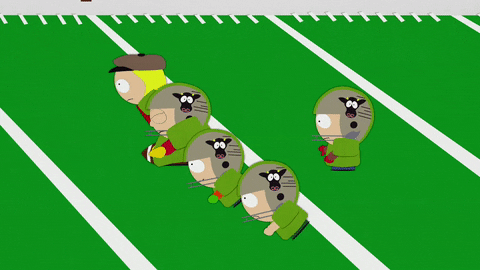 eric cartman football GIF by South Park 