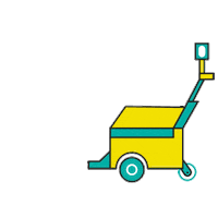 marketingcarttec carro cart trolley carttec Sticker