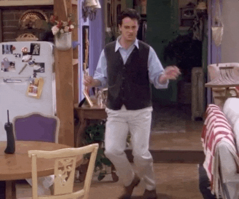 Chandler-bing-dancing GIFs - Get the best GIF on GIPHY