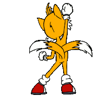 dance tails STICKER