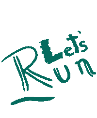 Run Jess Sticker by jvbpatterns