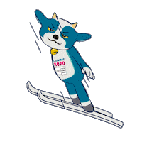 Winter Olympics Wow Sticker by Olympics