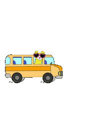 alpacainfluencer travel bus alpaca lama Sticker
