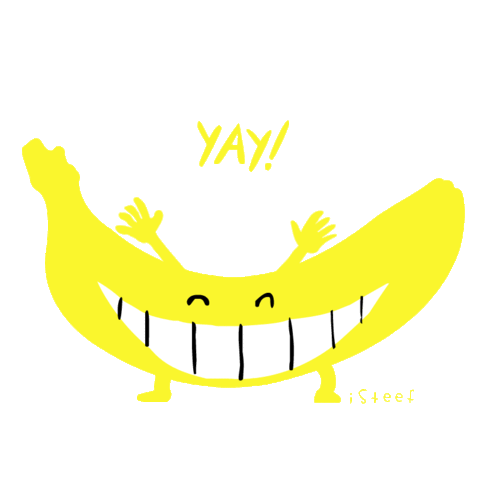 banana isteef Sticker