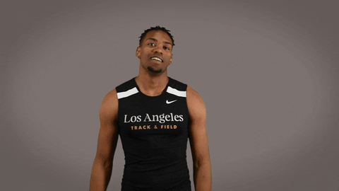 Cal State La Track GIF by Cal State LA Golden Eagles