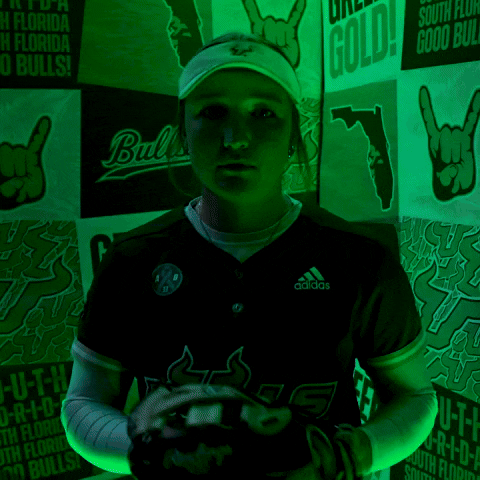 South Florida Horns Up GIF by USF Athletics