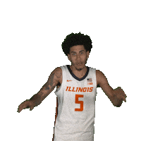 College Basketball Sticker by Fighting Illini Athletics