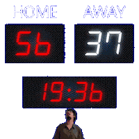 37 Away Sticker