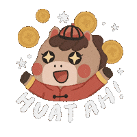 Chinese New Year Horse Sticker by christellesayshi