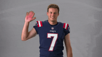 Football Hello GIF by New England Patriots