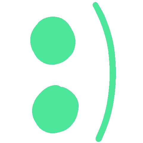 Happy Smiley Face Sticker