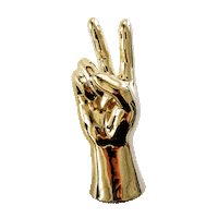 ainoawashere yay gold winner hand Sticker