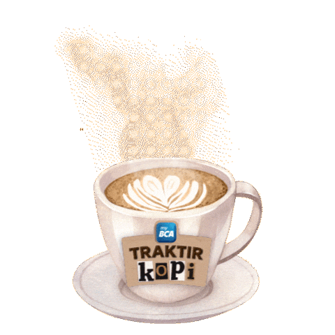 Buy One Get One Coffee Sticker by VIRA BCA