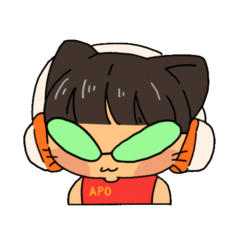 Cat Rainbow Sticker by AJ