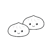 gigilclothing foodie chinese filipino twin Sticker