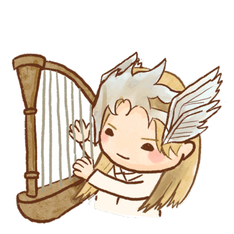 Mirror Fairy Sticker