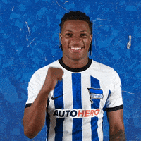 Happy Sport GIF by Hertha BSC