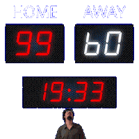 60 Away Sticker