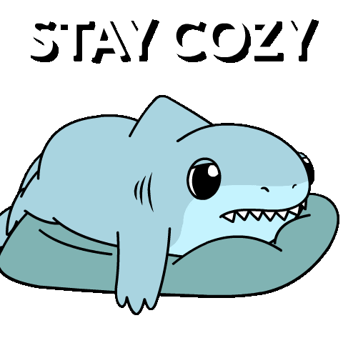 Land Shark Bitcoin Sticker by Ordinary Frends