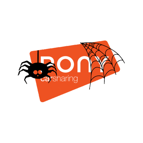 Halloween Zombie Sticker by Pony Car Sharing