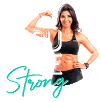 marielabravofit be strong you are strong marielabravofit mariela bravo Sticker