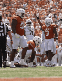 Football Celebration GIF by Texas Longhorns