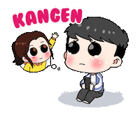 animation couple Sticker