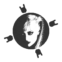 deliaofficial rock delia rockadelia Sticker