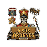 Skull Calavera Sticker