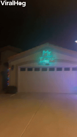 Neighbor Claims Credit for Christmas Lights