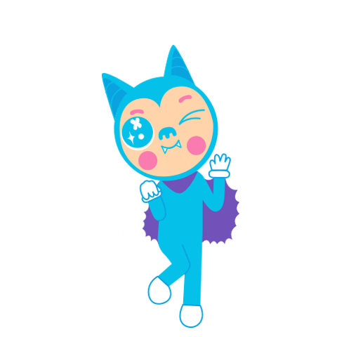 nanaiicl anime kawaii bat tierno Sticker