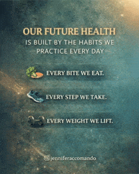 Wellnessjourney Fitnesslifestyle GIF by Jennifer Accomando