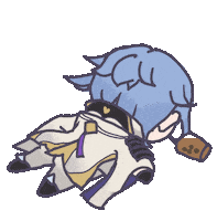 Sad Sleep Sticker