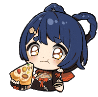 Genshin Sticker by PizzaHutID