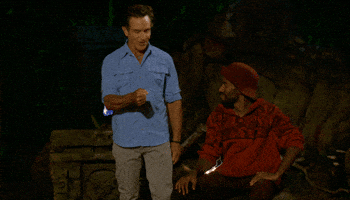 Jeff Probst Fist Bump GIF by Survivor CBS