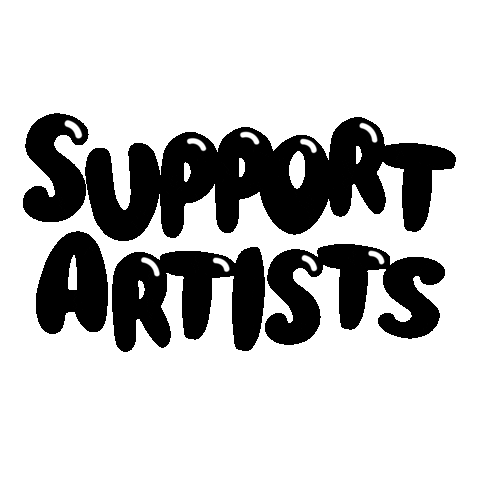 Fundraiser Sticker by Bandcamp