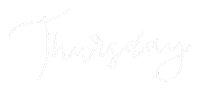 Thursday Sticker