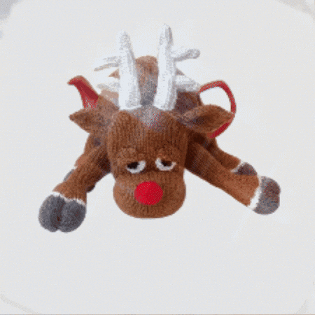 Merry Christmas Reindeer GIF by TeaCosyFolk