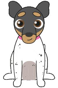 Dog Miss Sticker by Os Paulistinhas