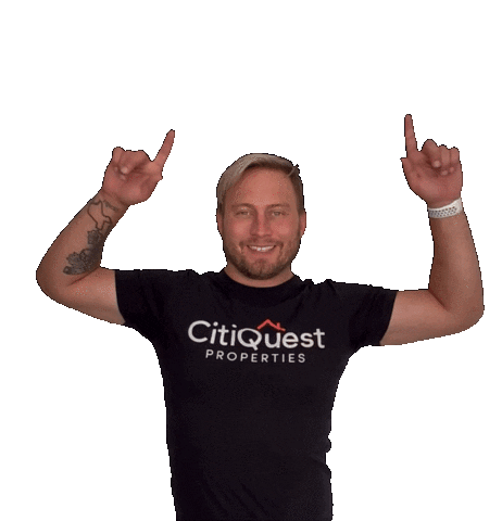Happy Swipe Sticker by CitiQuest Properties