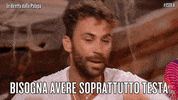 luca testa GIF by Isola dei Famosi